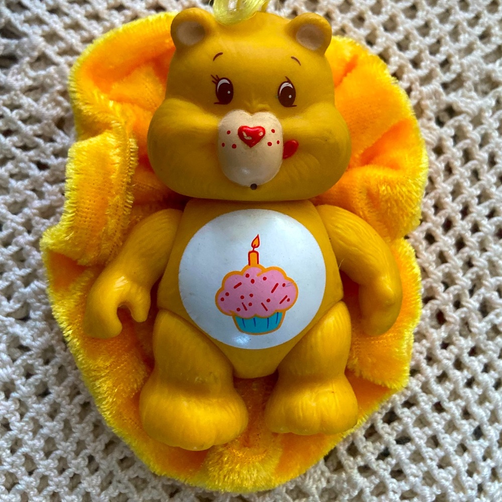 Birthday Care Bear vintage figurine